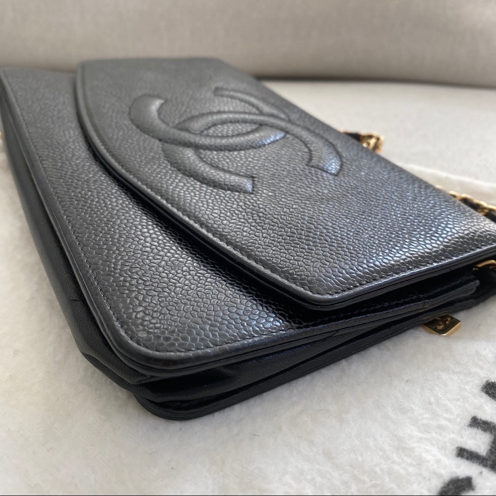 SOLD 💯Chanel Caviar Timeless WOC Black - Picture 12 of 16